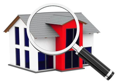 House analysis Stock Illustration
