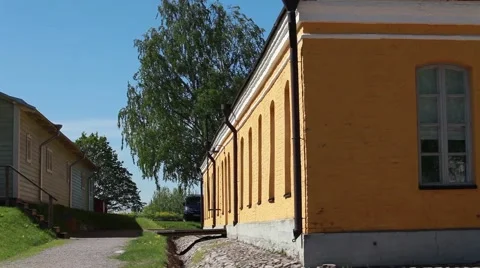 House and barn Stock Footage 58955902