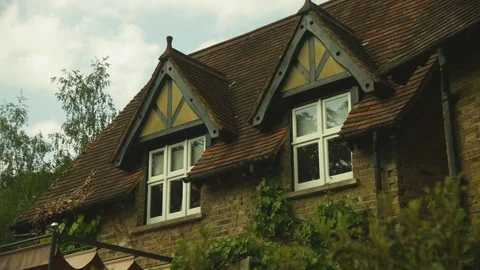 House and Garden Stock Footage 69710187