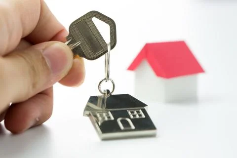 House and key Stock Photos