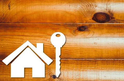 House and key Stock Photos