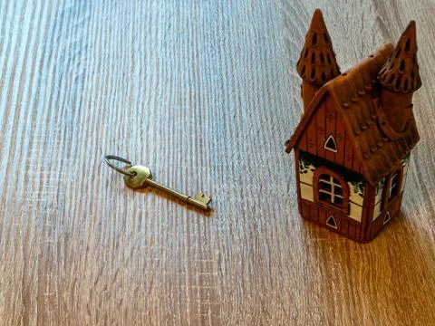 House and key Stock Photos