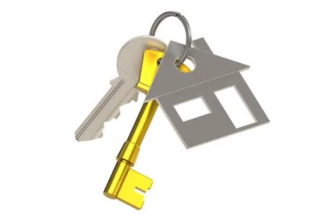 House and Keys Stock Illustration