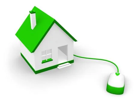 House and mouse Stock Illustration