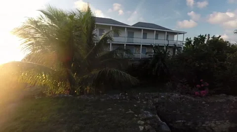 House in Antigua Video stock 49610627