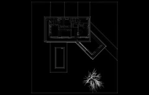 House architecture design Stock Illustration