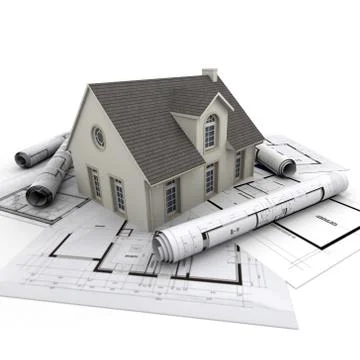 House architecture Stock Illustration