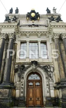 House art dresden national academy visual arts Stock Photos