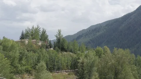 House in Aspen Stock Footage 85290533