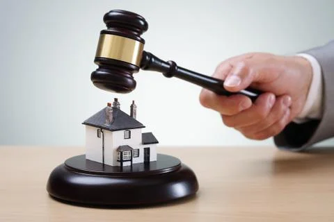 House auction Stock Photos