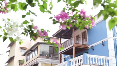 House balcony Stock Footage 241422439