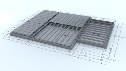 House beginning Иллюстрация