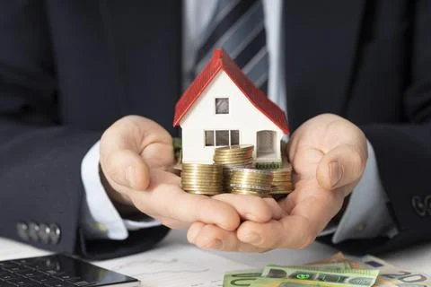 House bills elements arrangement Stock Photos