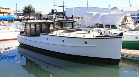 House Boat Stock Footage 32706902