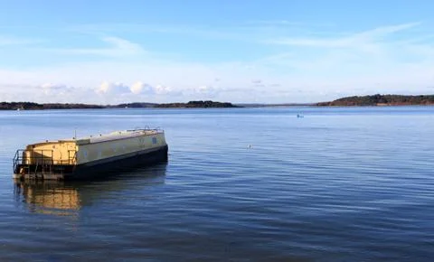 House boat Stock Photos