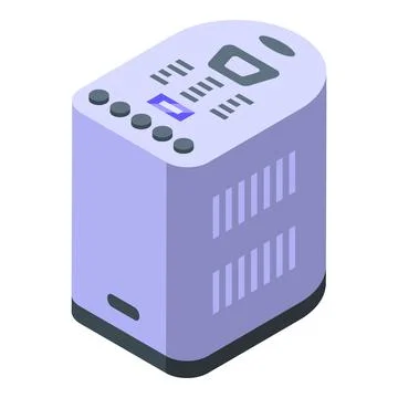 House breadmaker icon isometric vector. Cook maker Stock Illustration