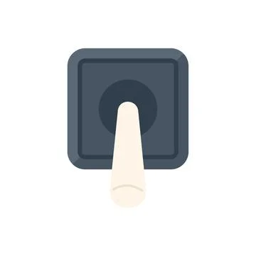House breaker icon flat vector. Safety panel Stock Illustration