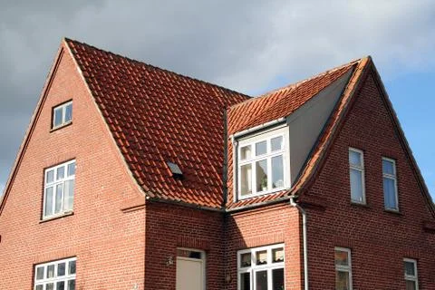 House brick denmark Stock Photos