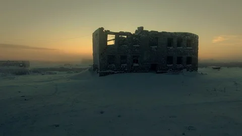 House with broken Windows Stock Footage 99462656