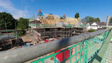 House Build Timelapse Stock Footage 239689884