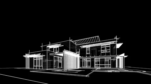 House building architecture Vídeos de archivo 98715381