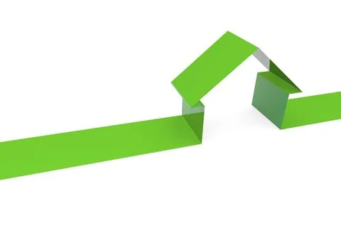 House building Ilustración de archivo