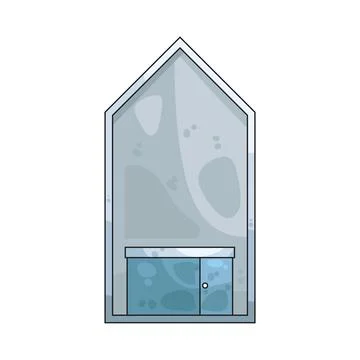 House building illustration Ilustración de archivo