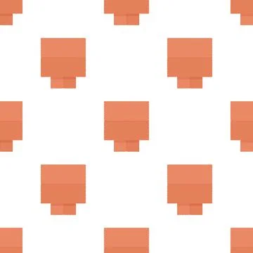 House building top view pattern seamless vector Ilustração Stock