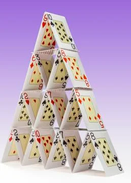 House of cards Stock Photos