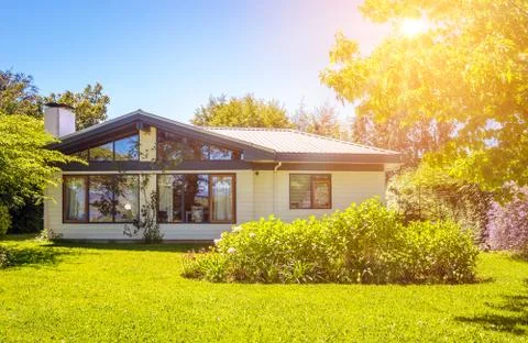 House in Chile Stock Photos