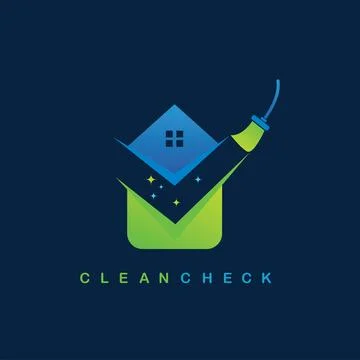 House cleaner icon vector logo concept design template Stock Illustration