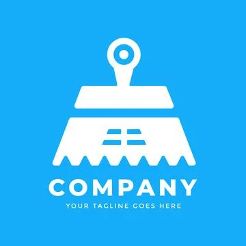 House Cleaning Logo Template Stock Illustration