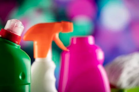 House cleaning theme. Stock Photos