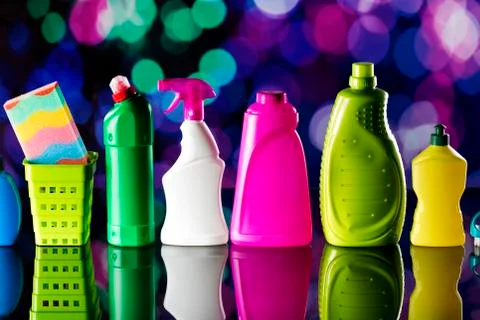 House cleaning theme. Stock Photos