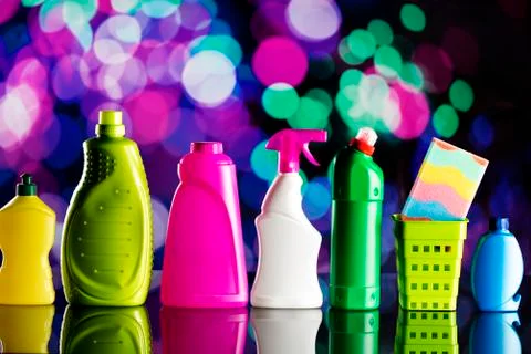 House cleaning theme. Stock Photos