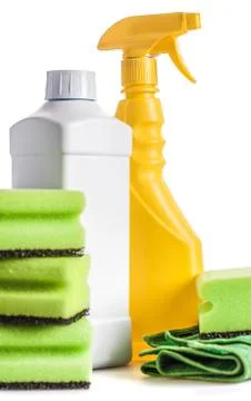 House cleaning tools Stock Photos