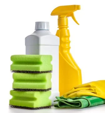 House cleaning tools Stock Photos