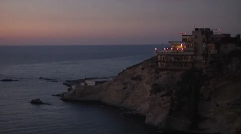 House on Clif Video stock 5308424