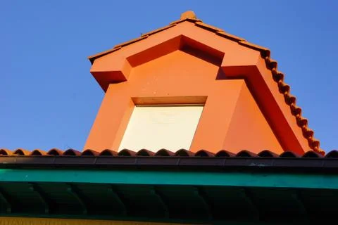 House with colours Stock Photos