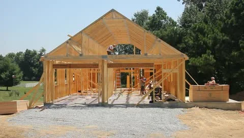 House construction 2 Stock Footage 11408255