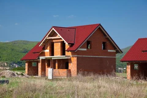 House construction Foto stock