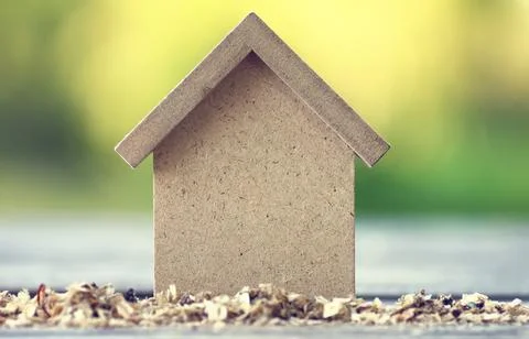 House construction toy Stock Photos