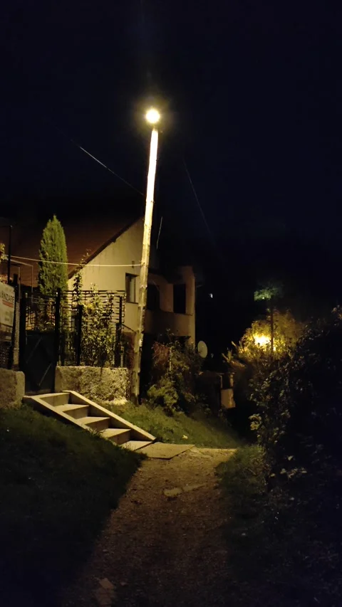 House in the dark Video stock 286798406