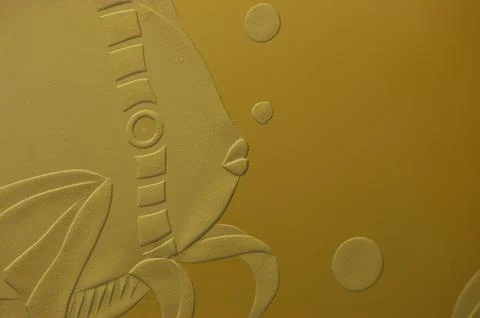 House decorative piece close up Stock Illustration