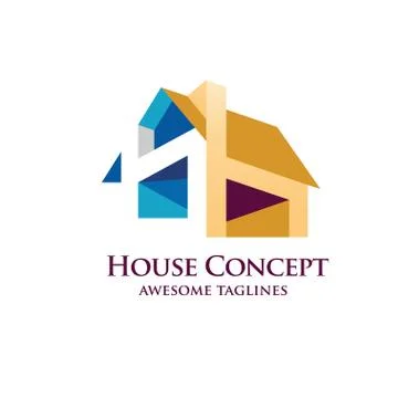 House Design Concept Stock Illustration