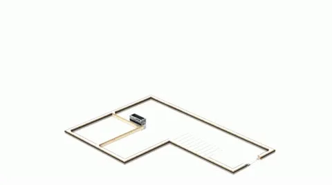 House design progress, architecture drawing and visualization Stock Footage 12533239