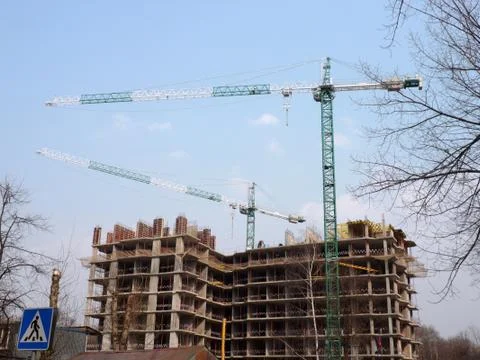House develop at day Stock Photos