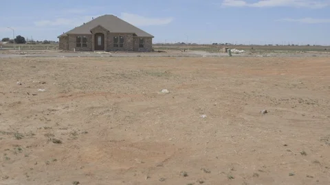 House development in Midland Stock Footage 104872700