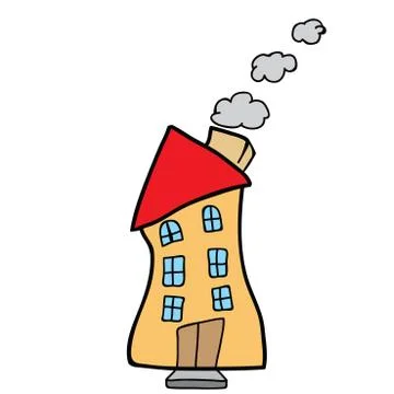 House doodle Stock Illustration