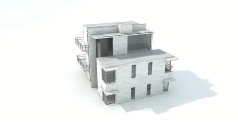 House draw Stock Footage 21428775